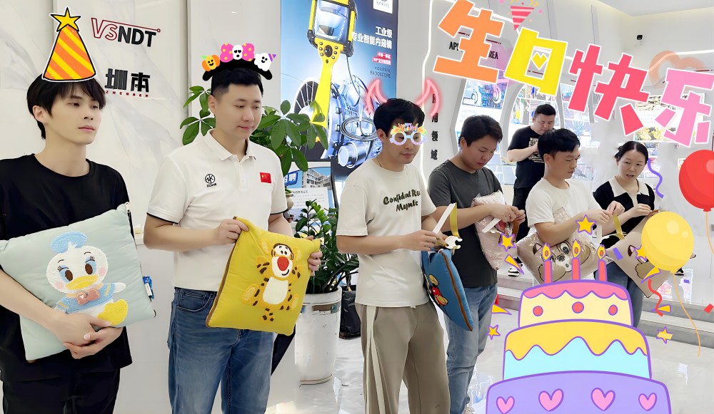 定格美好，感恩相遇丨微視光電舉辦員工生日會